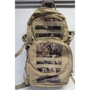 Fieldline Mossy Oak Camo Tactical Backpack Tan Hunting Hiking Rucksack MOLLE